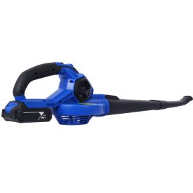Cordless Leaf Blower - Electric Leaf Blower Cordless with Battery and Charger - 2 Speed Mode - 20V Battery Powered Leaf Blowers for Lawn Care, Patio,
