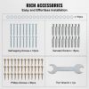 VEVOR 4 Pack 4x4 Post Base Brackets Heavy Duty Wood Post Fence Post Anchor