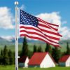 Gold Ball For 16ft; 20ft; 25ft Flag Pole