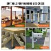 VEVOR 4 Pack 4x4 Post Base Brackets Heavy Duty Wood Post Fence Post Anchor