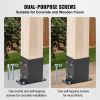 VEVOR 4 Pack 4x4 Post Base Brackets Heavy Duty Wood Post Fence Post Anchor