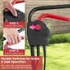 12-AMP 13.5 Inch Adjustable Electric Corded Lawn Mower with Collection Box