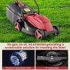 12-AMP 13.5 Inch Adjustable Electric Corded Lawn Mower with Collection Box