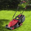 12-AMP 13.5 Inch Adjustable Electric Corded Lawn Mower with Collection Box