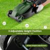 12-AMP 13.5 Inch Adjustable Electric Corded Lawn Mower with Collection Box