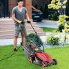 12-AMP 13.5 Inch Adjustable Electric Corded Lawn Mower with Collection Box